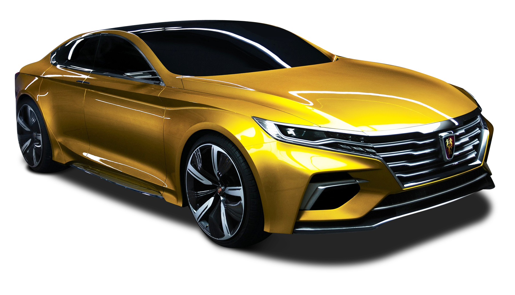 Gold Car Detailed at home